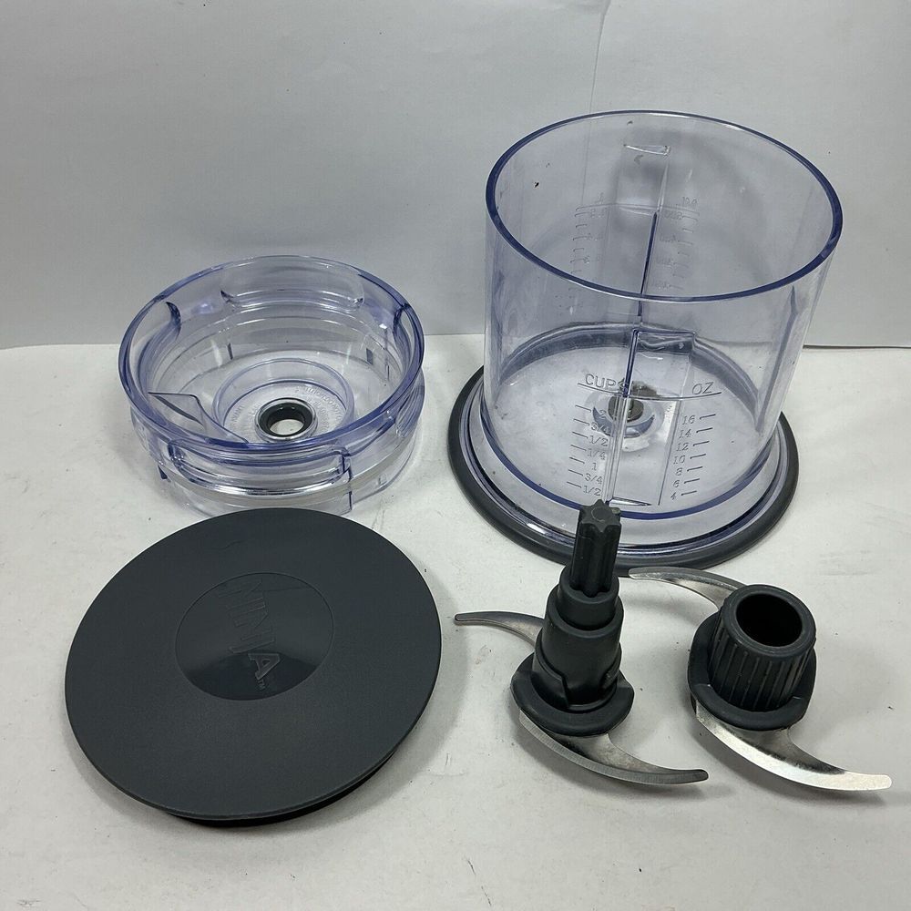 Ninja Master Prep‎ Blender Replacement Parts 16 oz Bowl Top Blades Splash Guard